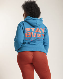 Pull oversized- Stay Busy – Bleu